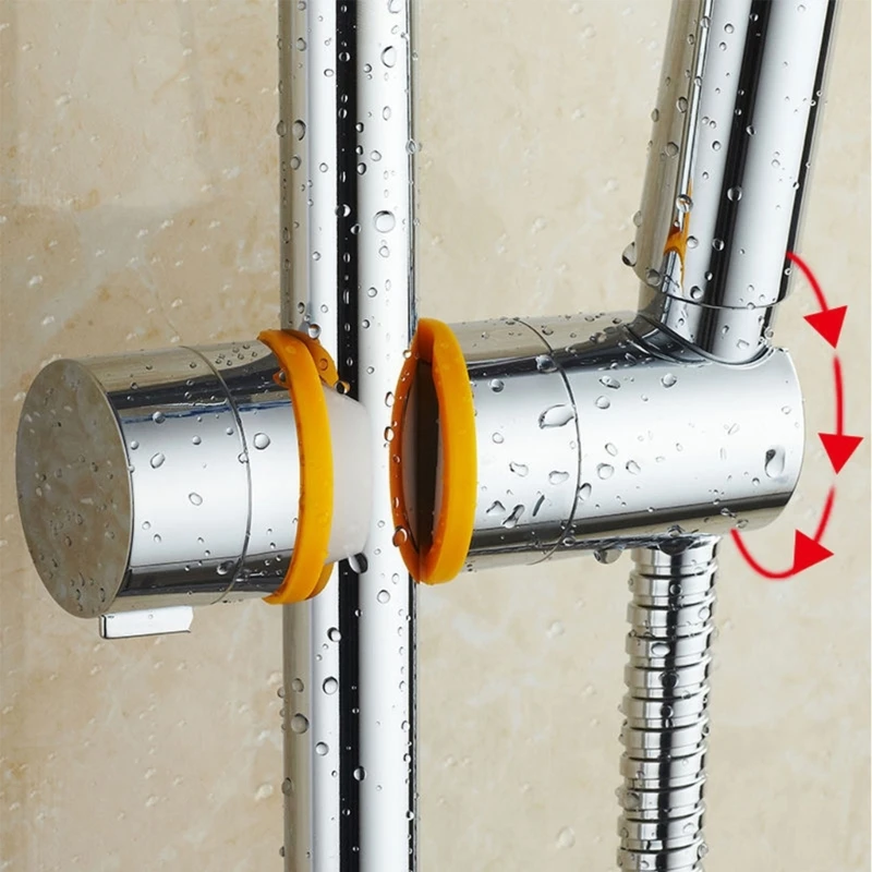 Soportes para cabezal ducha mano sin taladro, soporte ajustable para barra ducha, soporte Universal para cabezal