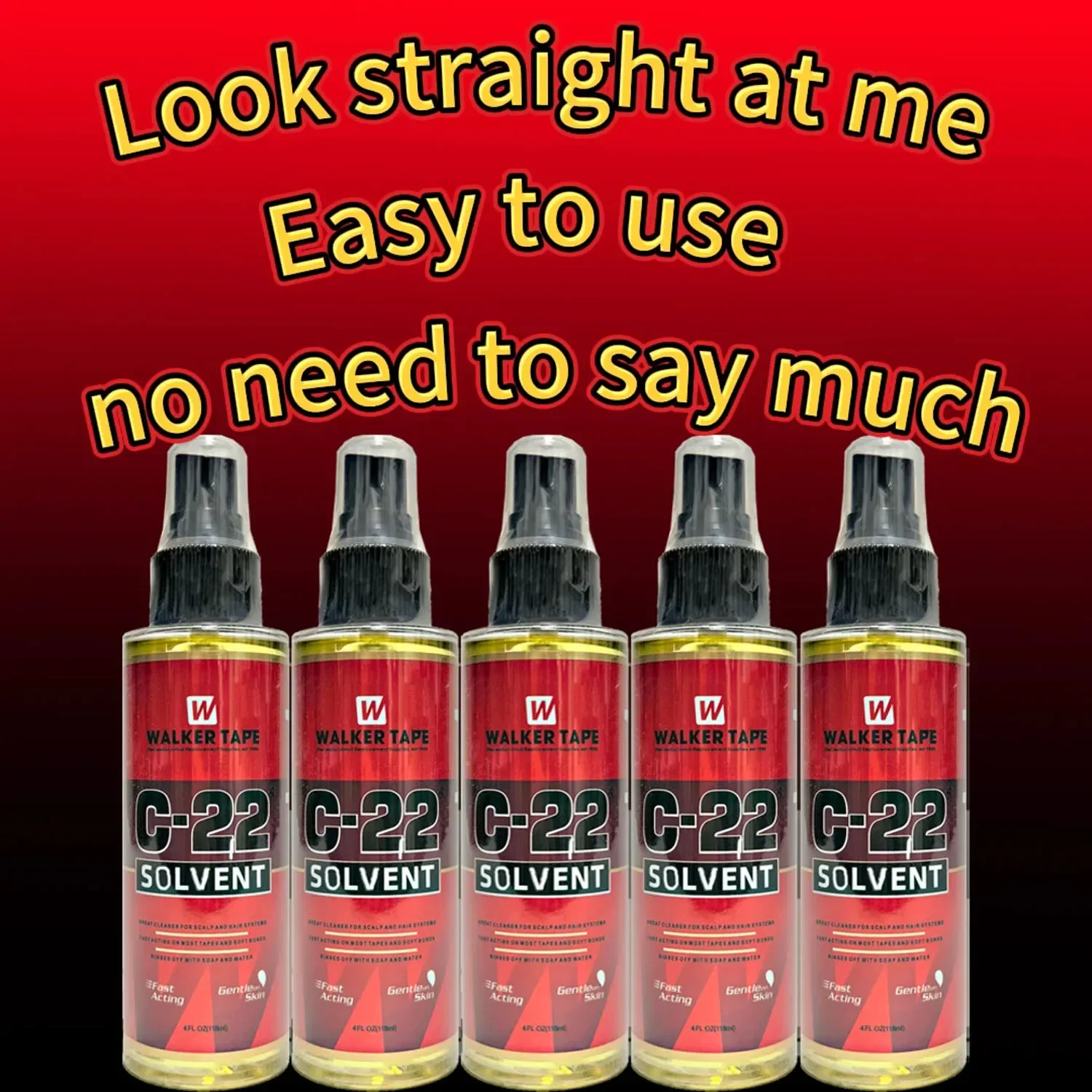 

118 мл C22 Walker Tape Ultra Hold Гель для волос Система быстрой пайки дегазации Совместимость с большинством клейких лент