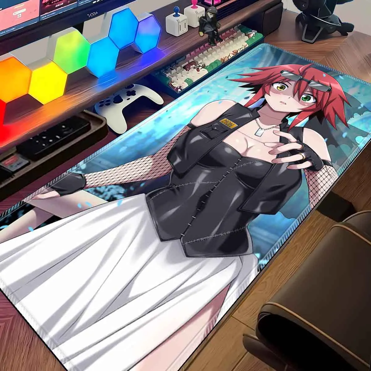 

Anime M_Monster M_Musume Sexy Mouse Mat Overwatch Gamer Mouse Pad Zombina Anime Non-Slip Gaming Mousepad Keyboard Desk Play Mat