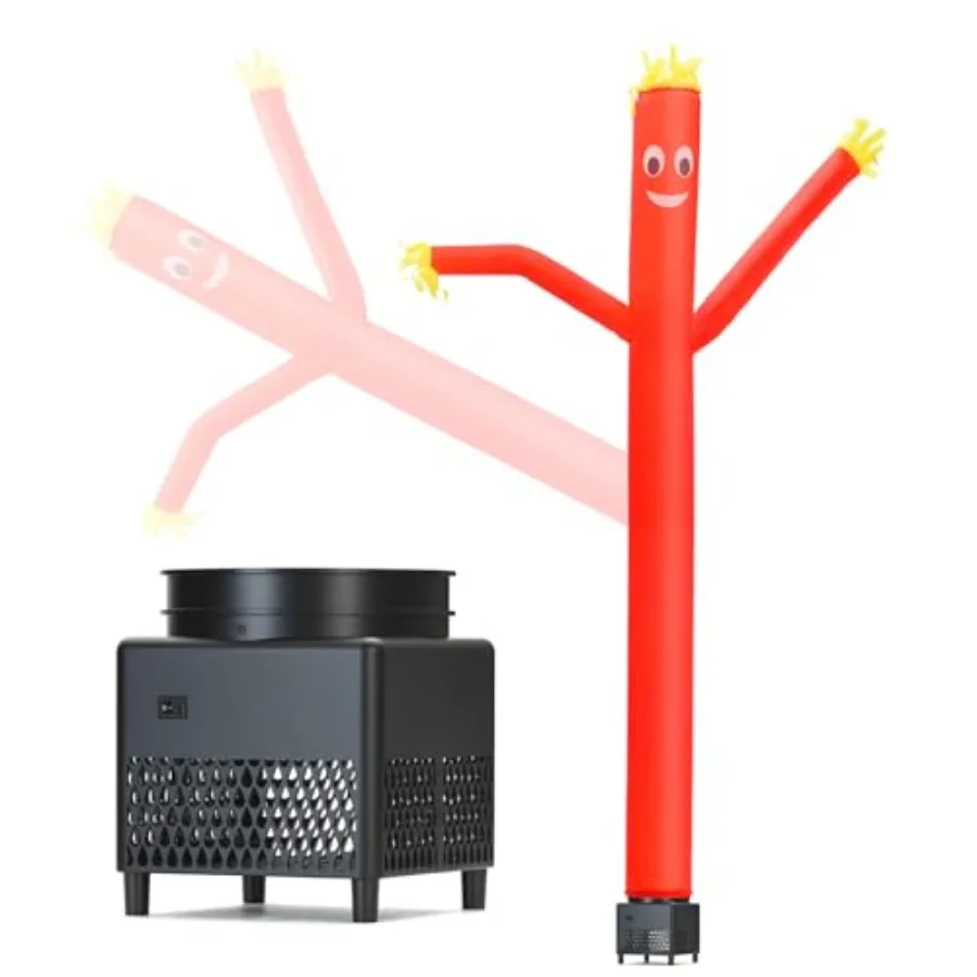 

Новая модель: 6-футовый надувной танцующий человечек Red Sky Air Puppet Dancer с подсветкой и встроенным вентилятором - Wacky Waving Dancing Tube