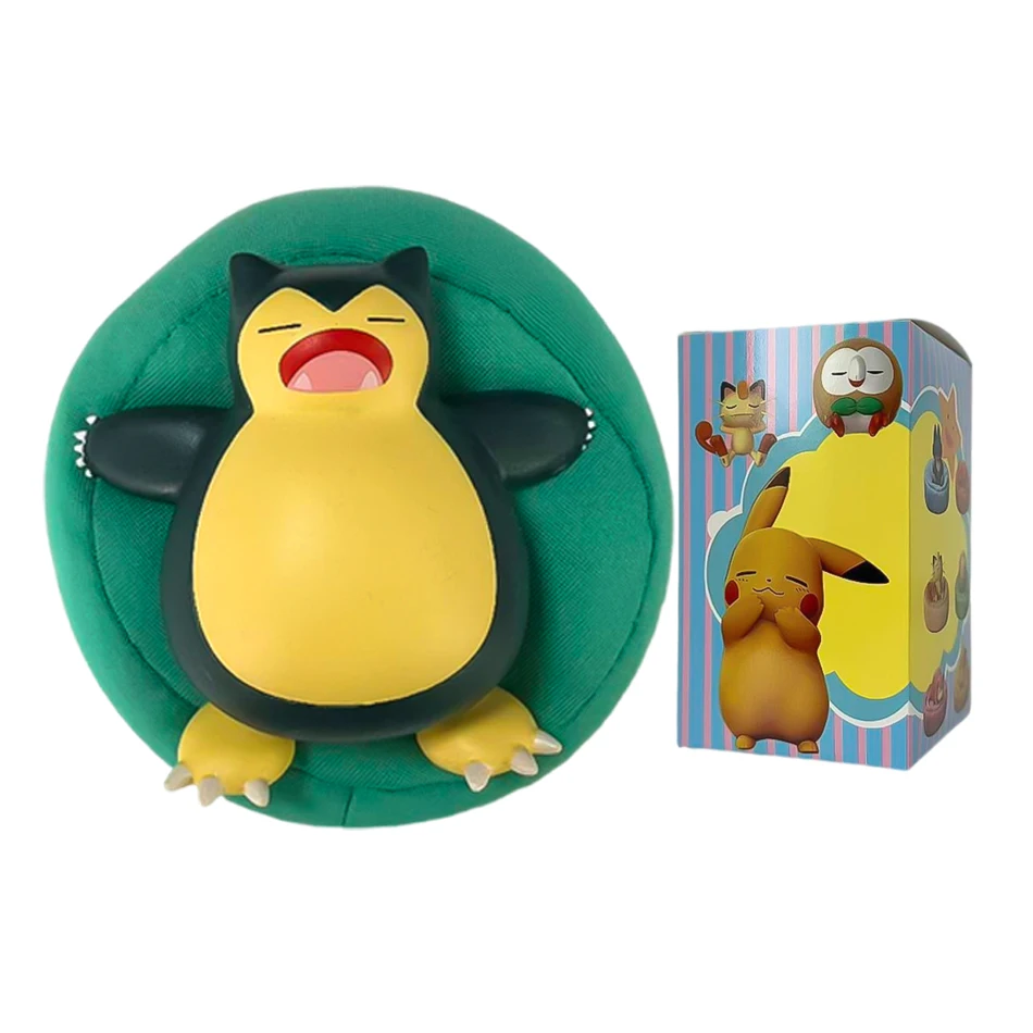 Anime Pokémon Blind Box Modellfigur 1-12 Stück Pikachu Schlaf-Serie Innenraumfigur Schlafende Position Spielzeug Geschenk für Freunde