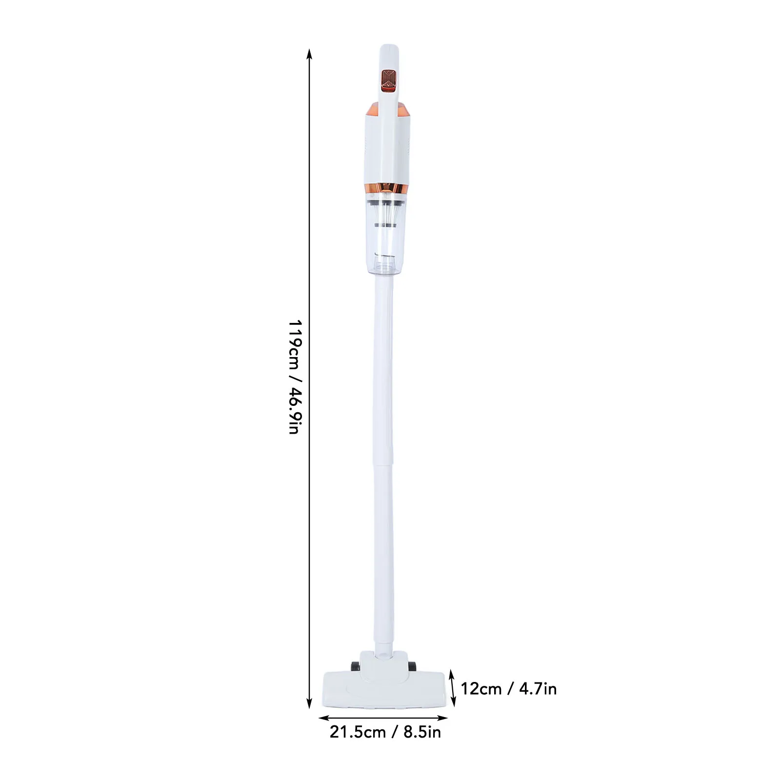 Беспроводной пылесос с палочкой, 8500 па, 600 мл
