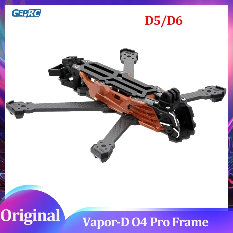 

Рамка GEPRC GEP-Vapor-DC O4 Pro для 5-6-дюймового FPV дрона, оригинальные сменные аксессуары для сборки