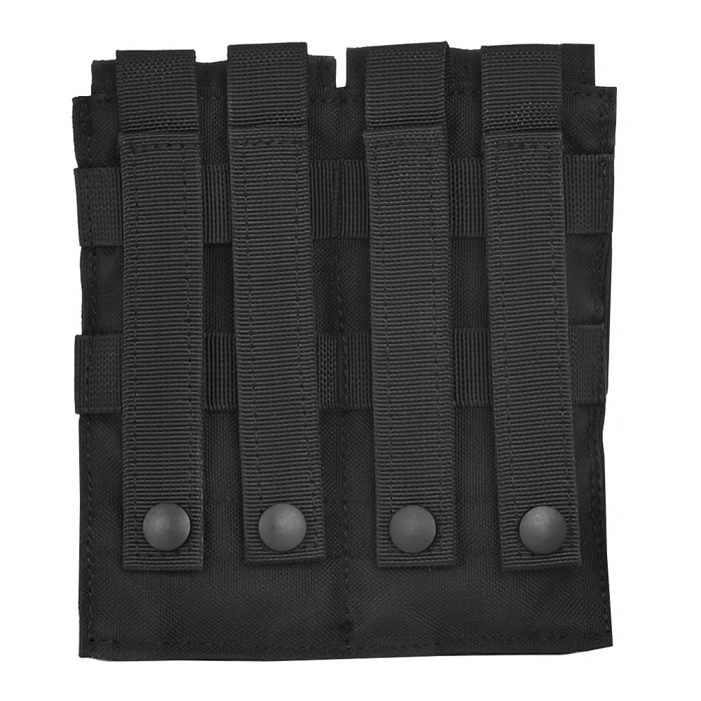 Tactical Molle Double Magazine Pouch Rifle Airsoft Paintball Shooting Holder Pack Mag Bag Carrier per M4 AK47 AR15 5.56 7.62mm