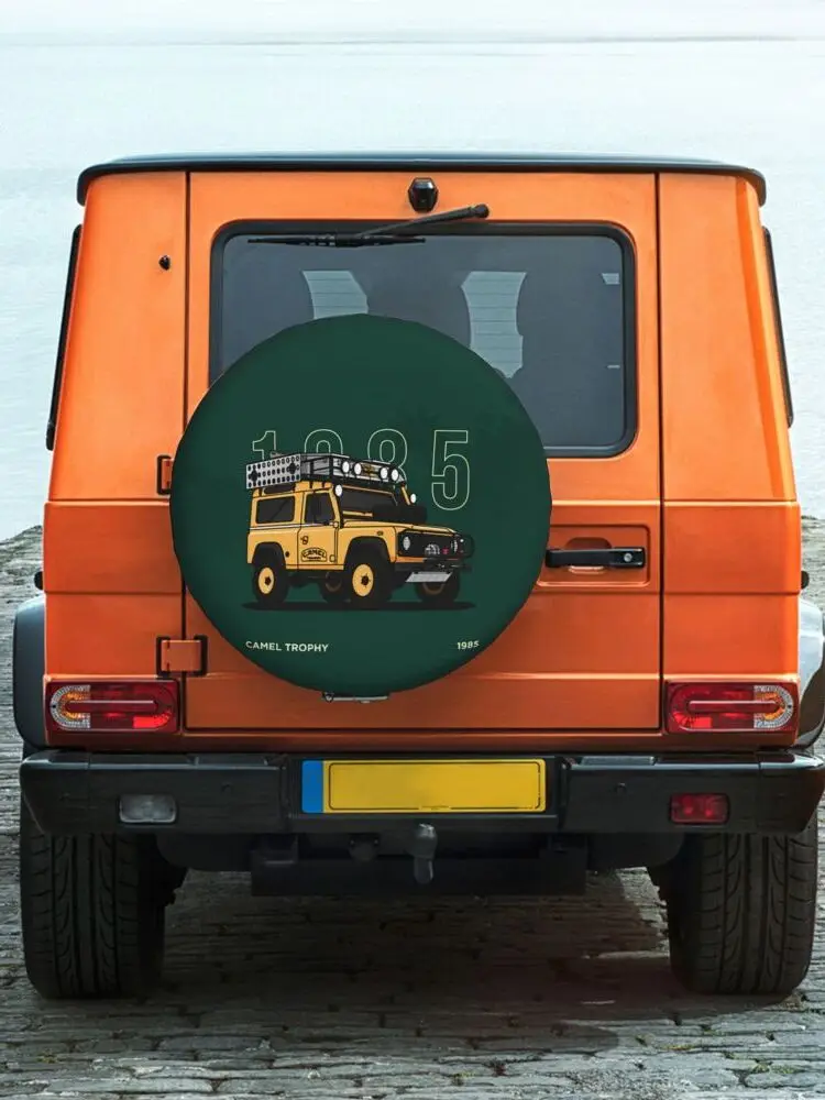 Camel Trophy-Juste de Roue de Rechange pour Véhicule, Accessoire pour Prado Pajero Wrangler Defender 110, Jeep, Horlogerie Camper, 14, 15, 16, 17 Pouces