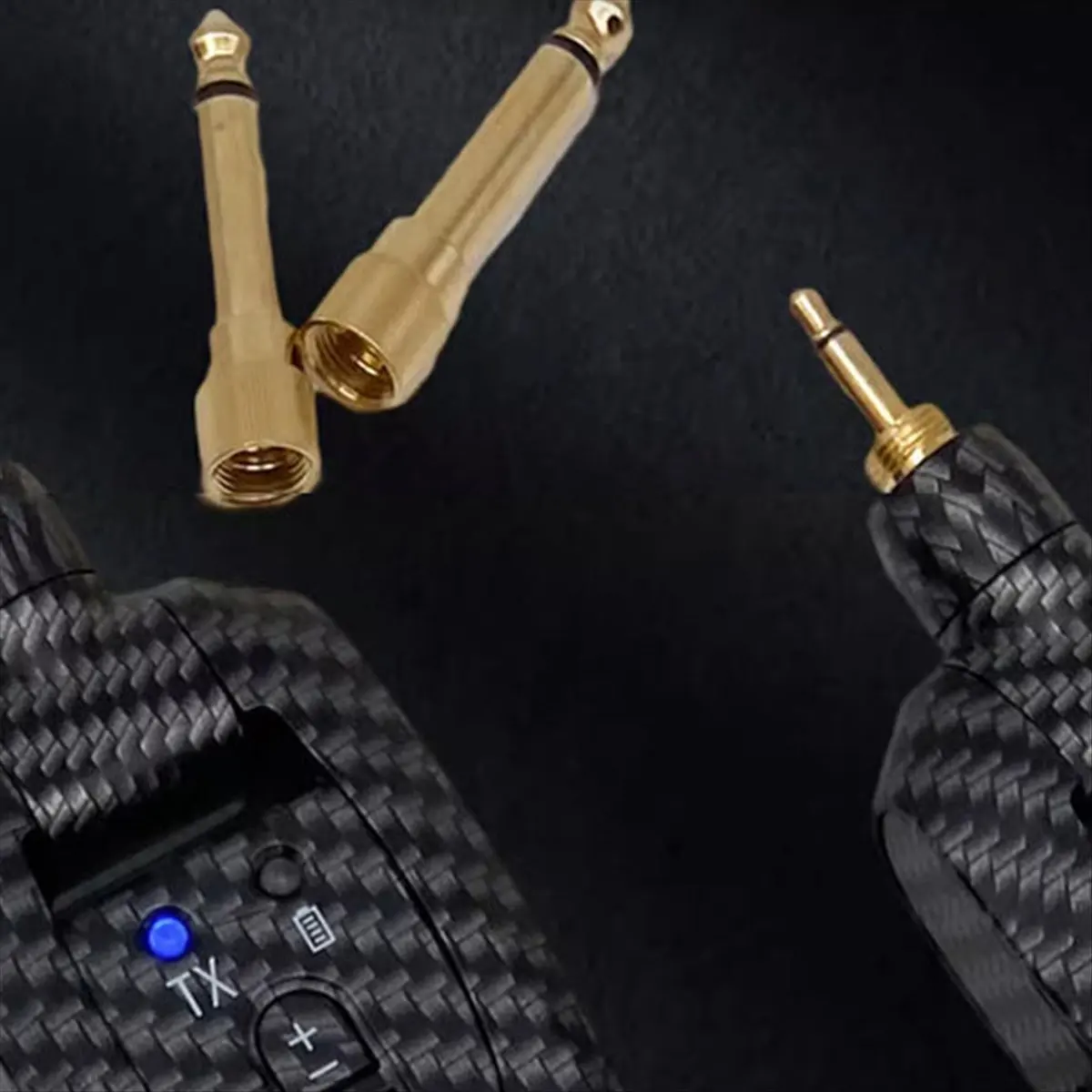 مجموعة جهاز إرسال واستقبال لاسلكي للجيتار نظام جيتار لاسلكي قابل لإعادة الشحن للجيتار الكهربائي [AA74-AAA]