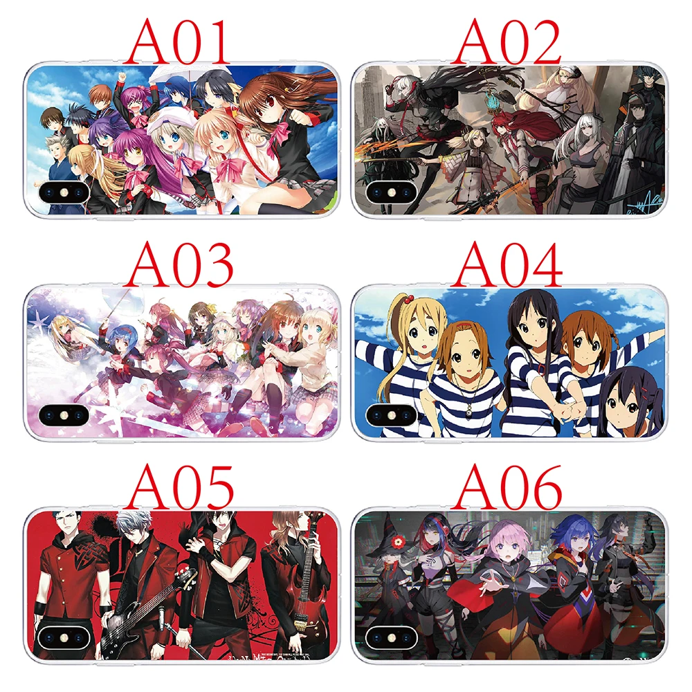 2023 Hot Soft Japan Anime Group Phone Case Back Cover For ZTE Nubia Red Magic 7 7S 8 Pro Plus 6R 6 5S 3 2 5G