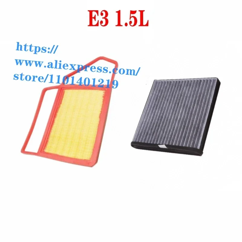 

2PCS/SET Filter Set for DFM GLORY E3 1.5L Air Filter&Cabin Filter