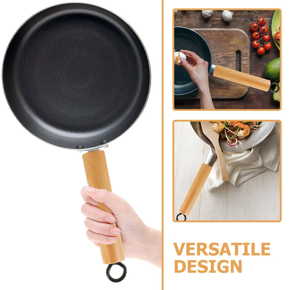 

1pcs Wooden Pot Handle Replacement Anti-Scald Detachable Pan Grip For Cookware Kitchen Utensils Household Pot Handle