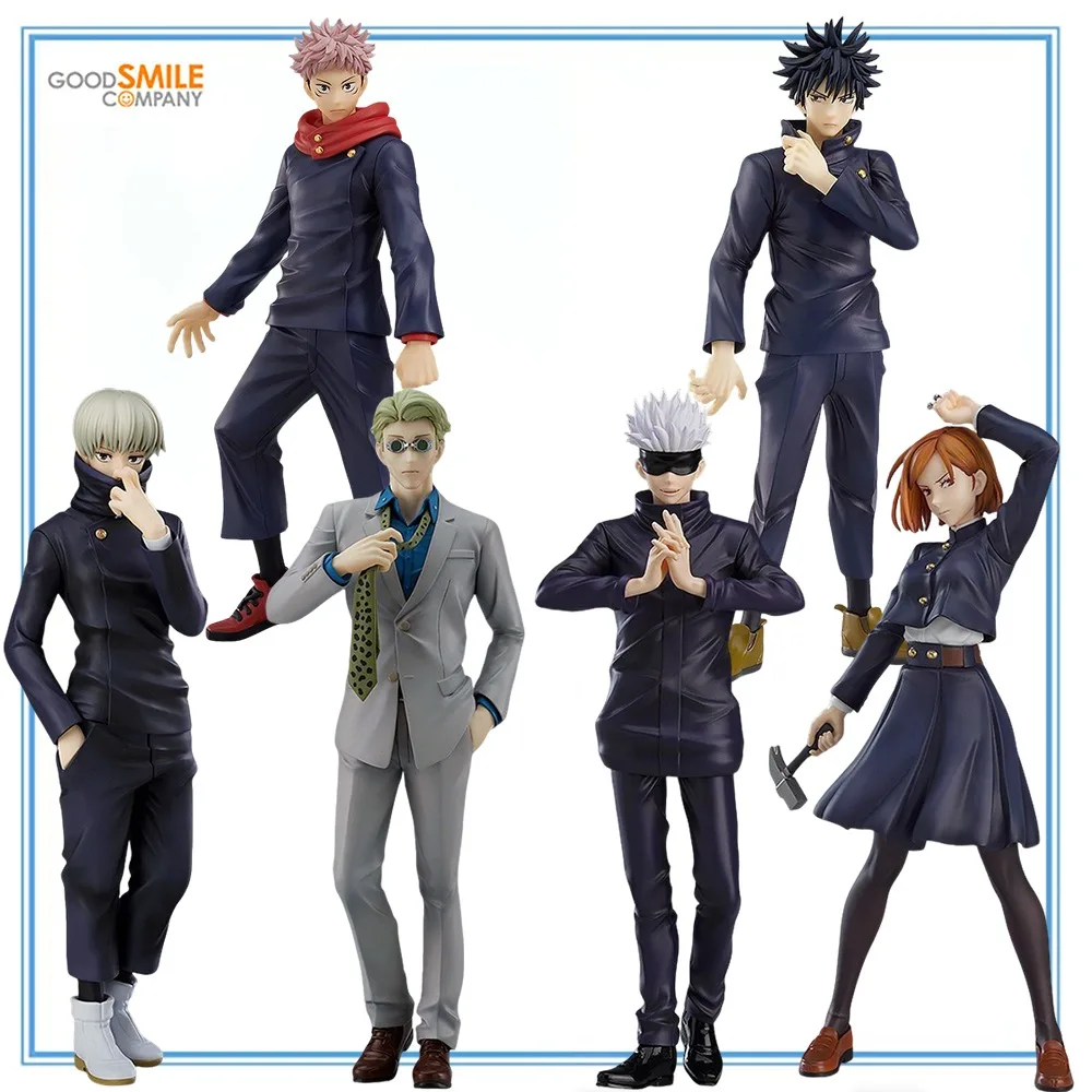 

100% Оригинальные фигурки Good Smile Company Pop Up Parade Jujutsu Kaisen: Инумаки Тогэ, Нанами Кэнто, Годжо Сатору, Кугисаки Нобара (в наличии)