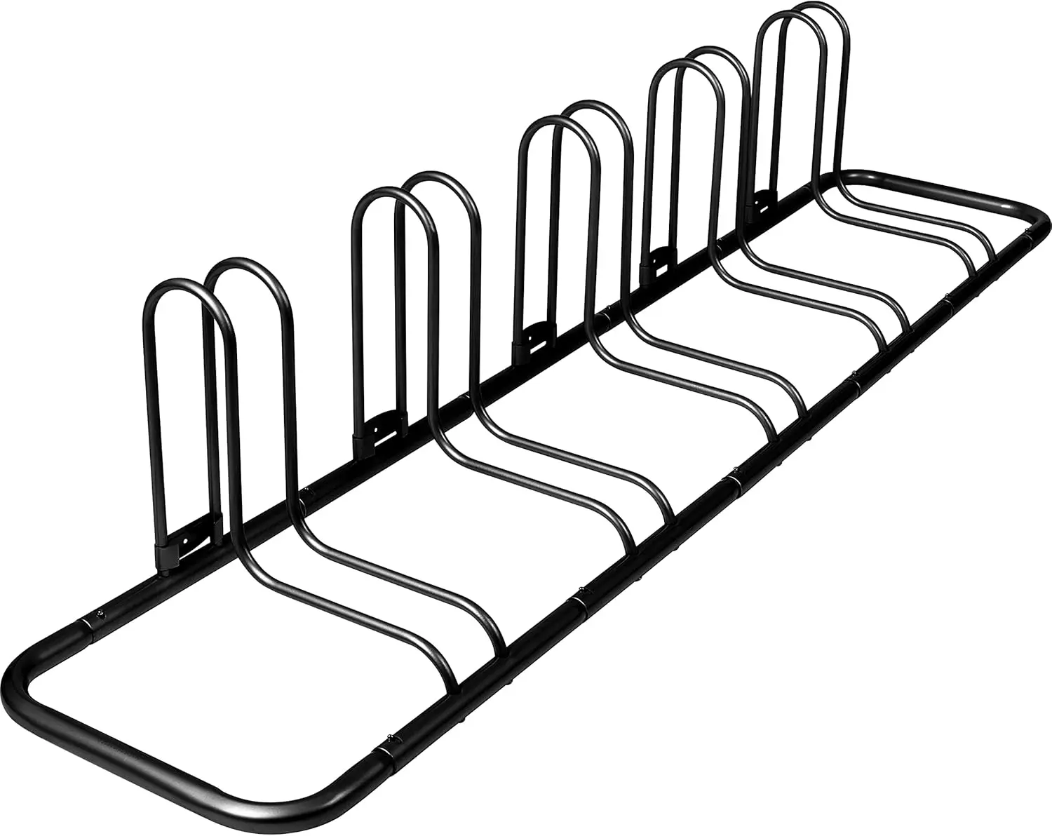 

Stash Rack 2, 4 & 5 Bike Floor Stand Bicycle Storage Organizer for Mountain Bike, Road Bike, Weather Resistant Fine Powder Steel