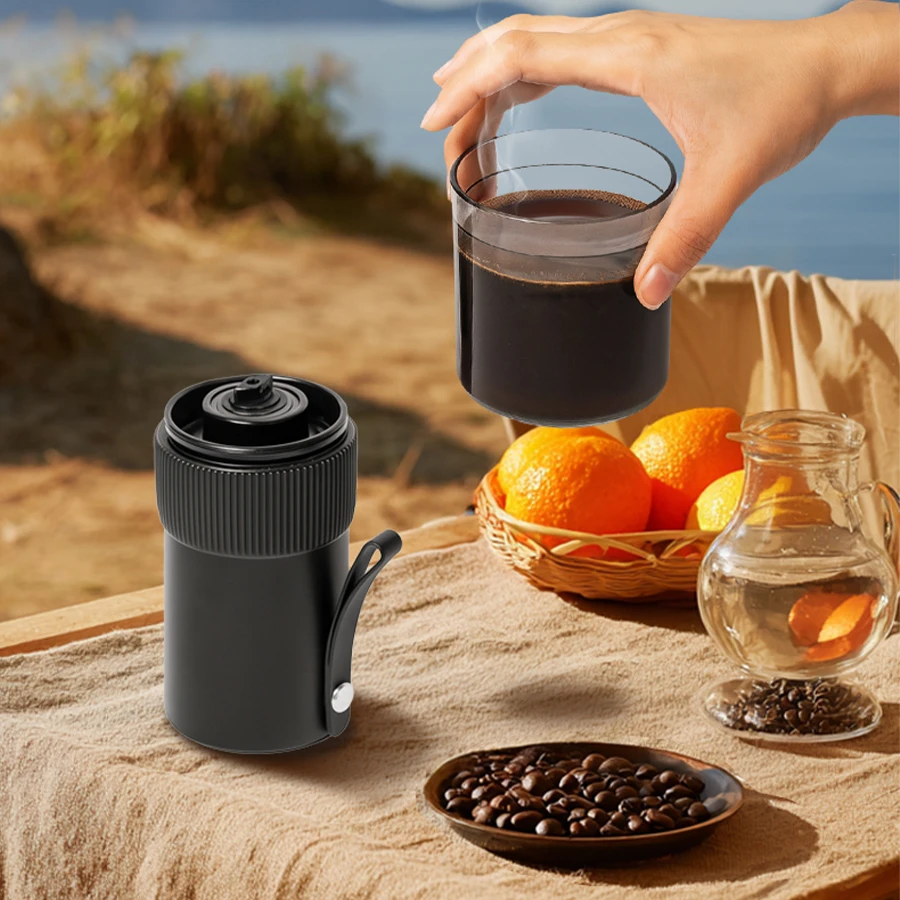 

2025 New Portable USB Electric Coffee Bean Grinder 2000mAh Rechargeable Grinders Household Mini Coffee Machine hot sell