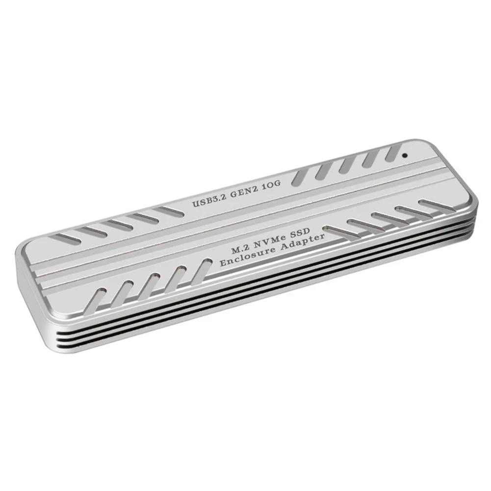 for M.2 NVMe Solid State Drive External Enclosure USB 3.2 Gen2 Mobile Hard Disk Box HDD Storage Box for SSD 2230/2242/2260/2280