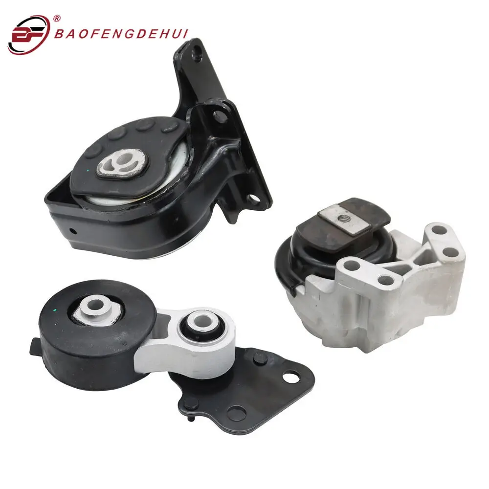 NEW 3PCS Engine Motor Trans Mount Set For Ford Edge 3.5L 2007-2014 For Lincoln MKX 3.5L 2007-2010 A5342 7A1Z6038AA 8G1Z6038A