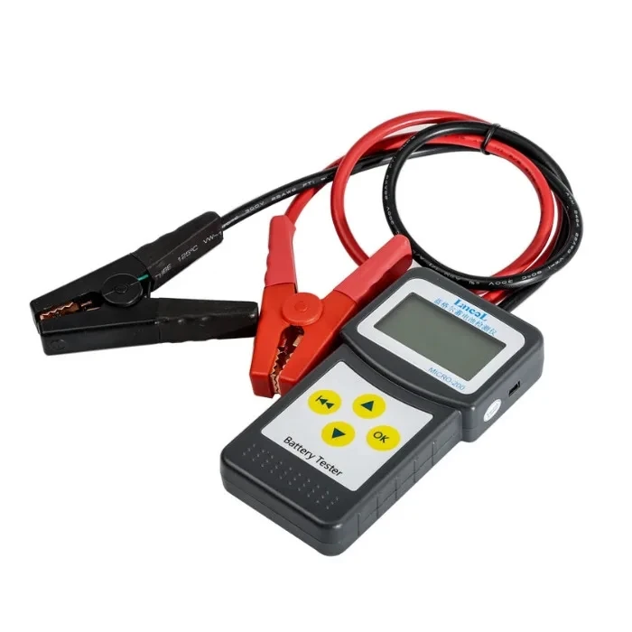 

Multi-language version MICRO-200 Automotivo Battery Digital CCA Battery Analyzer Vehicle Car Battery Tester 12V Diagnostic Tool