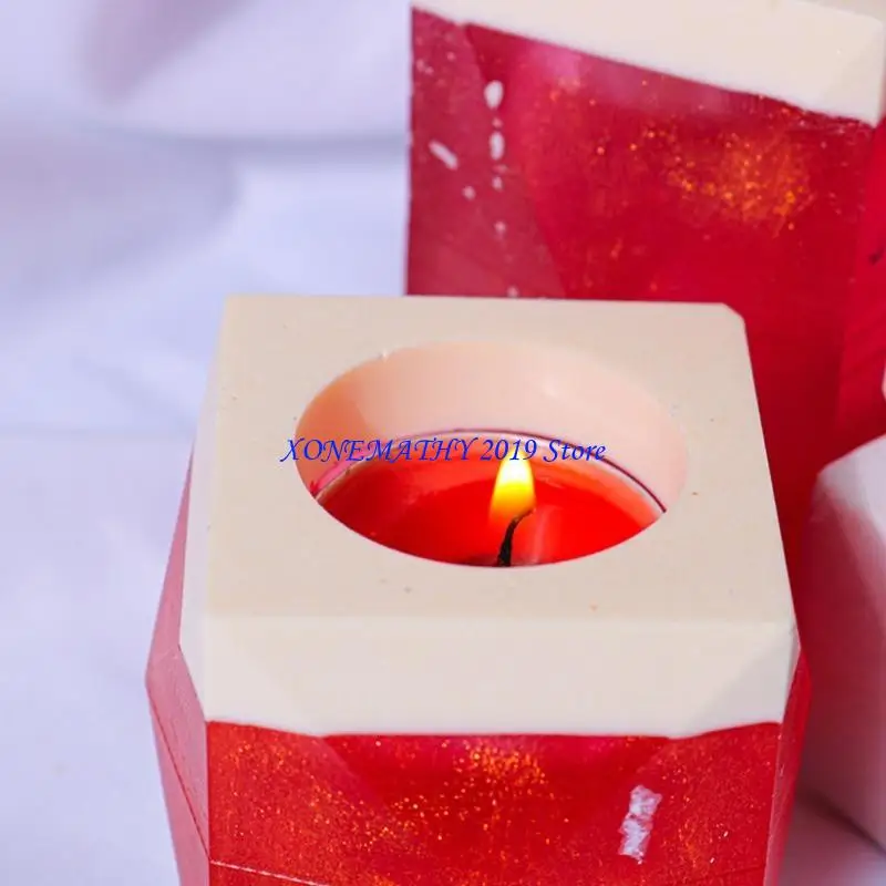 

F42F DIY Свеча держатель свечей силиконовые формы
