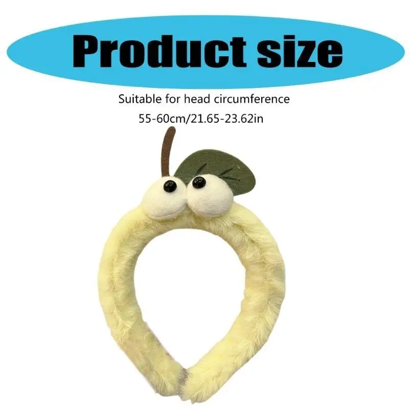 652F สตรอเบอร์รี่ Headbands คอสเพลย์มะนาว Headwear Hairbands Headwear แต่งหน้าล้างหน้า Hairbands วันเกิด Party