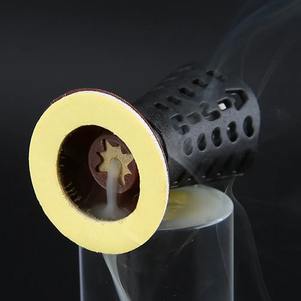 

30Pcs Moxibustion Cover Moxa Stick Protective Anti-Hot Anti-Ash Ash Collection Moxibustion Black Moxa Stick Cover
