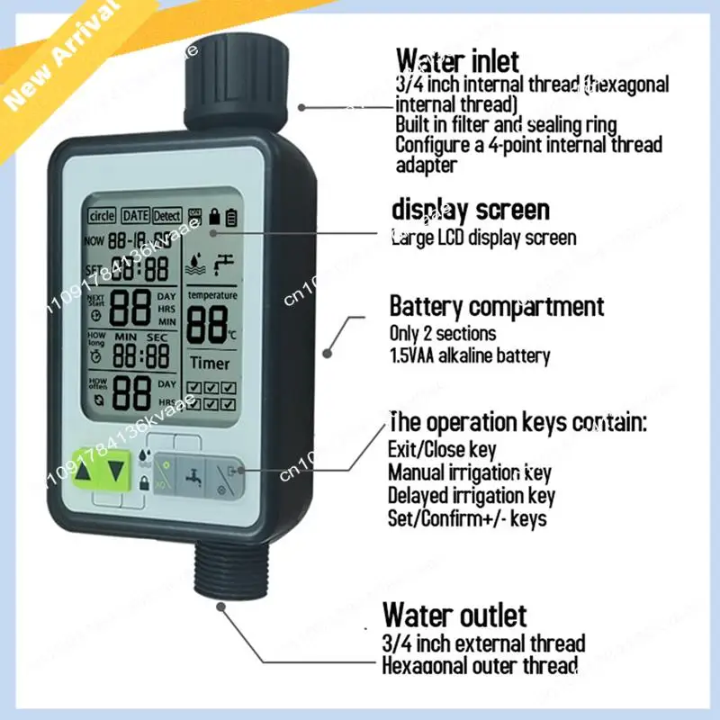 M01K Auto Waterer Gardening Watering Timer Garden Balcony Waterer Portable New Smart Irrigation System Controller