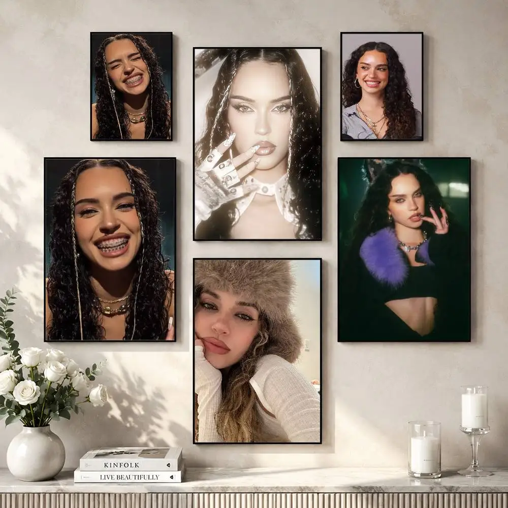D-Daniela K-Katseye Gnarly Group Poster Versatile HD Waterproof Wall Art Self-Adhesive Decor for Any Space Ideal Gift