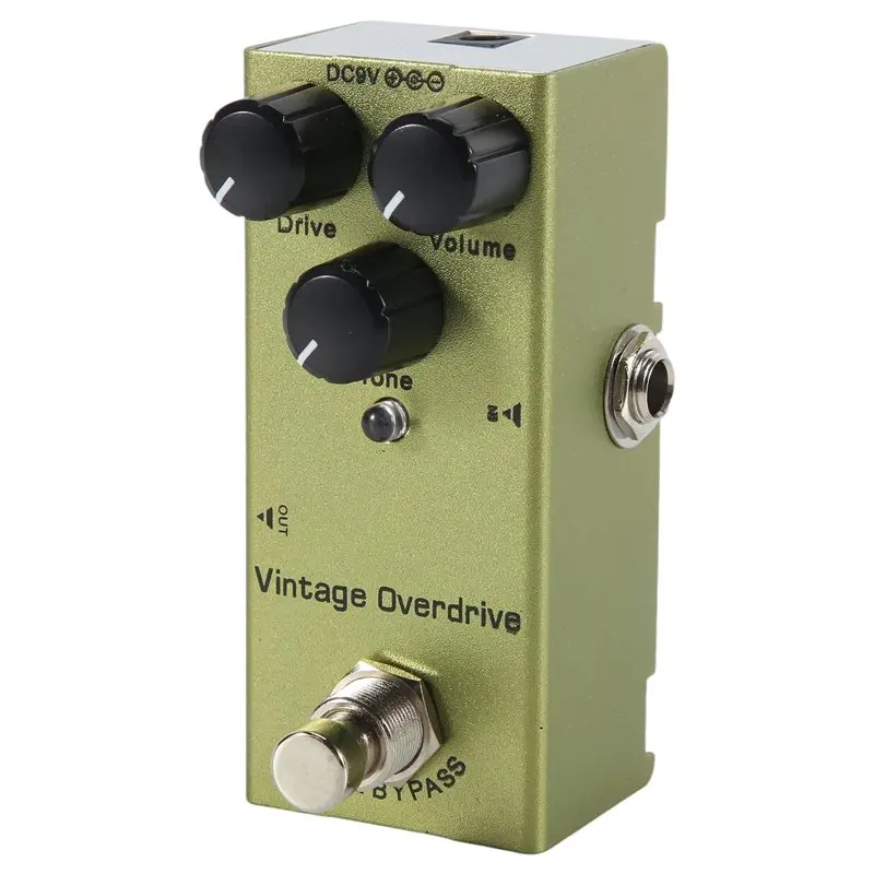 Superior-Electric Guitar Effects Pedal Vintage Overdrive Fuzz Distortion Analog Delay Ultimate Drive Bass Guitar Pedals Vintage