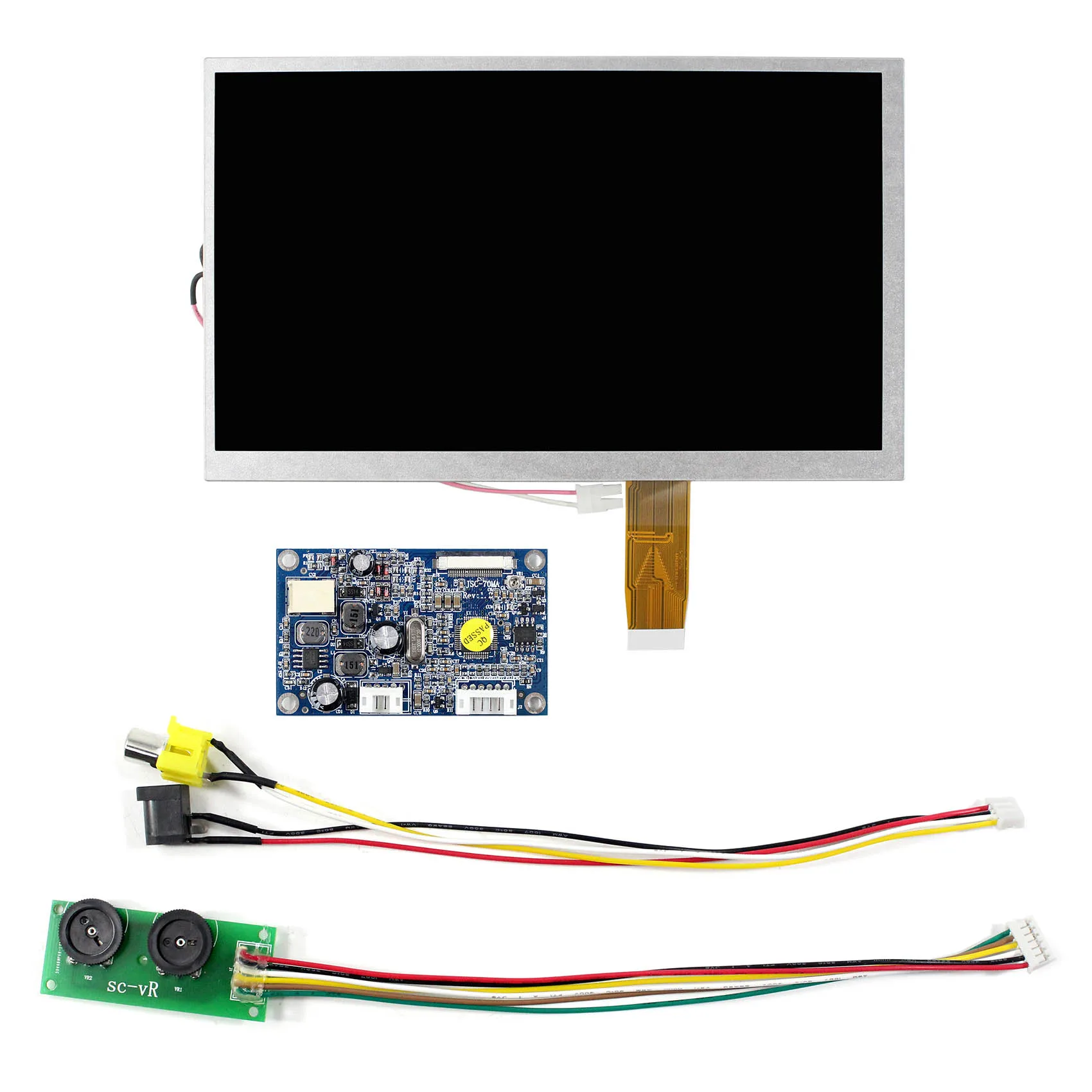 

480x234 AT070TN07 7inch LCD Screen CVBS input Controller Board 7inch LCD Panel