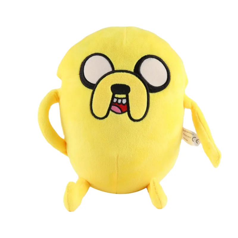 New Anime Finn Jake BMO Soft Stuffed Animal Dolls Creative Adventure Time Cartoon Stuffed Toys Game Animation fans Kids Gifts