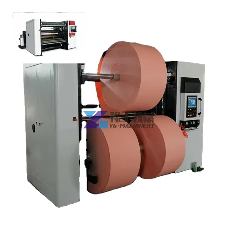 Paper Roll Cutting Slitting Rewinder Machine Slitter and Rewinder Machine Thermal Paper Roll Rewinding Slitter Equipment