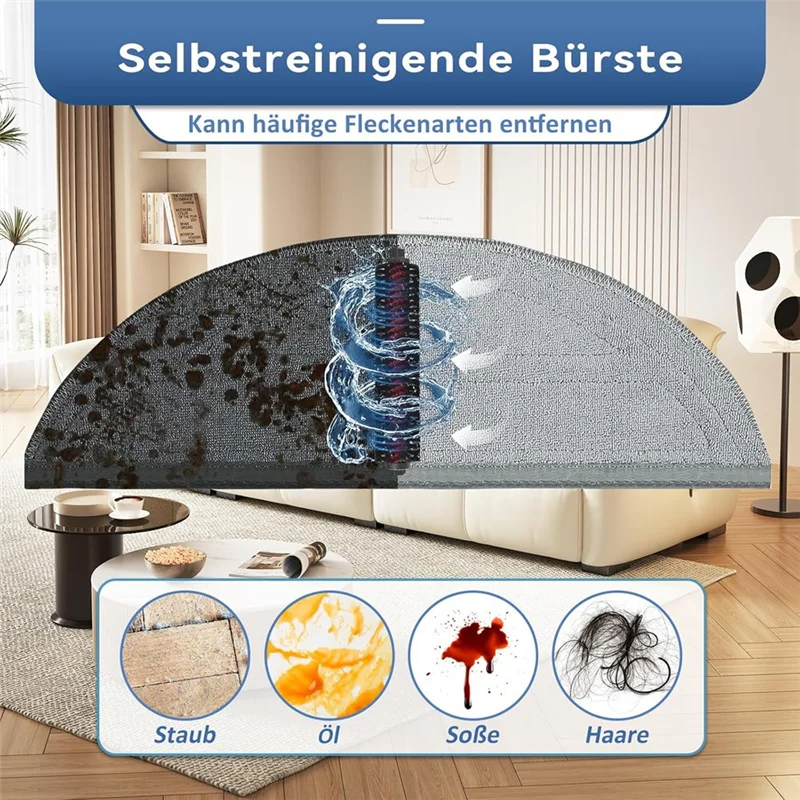 

【Цена-падение!】Аксессуары Основные щетки, боковые щетки, фильтры, салфетки, мешки для пыли, боковые дворники для Roborock S8 Maxv Ultra/S8 Max Ultr