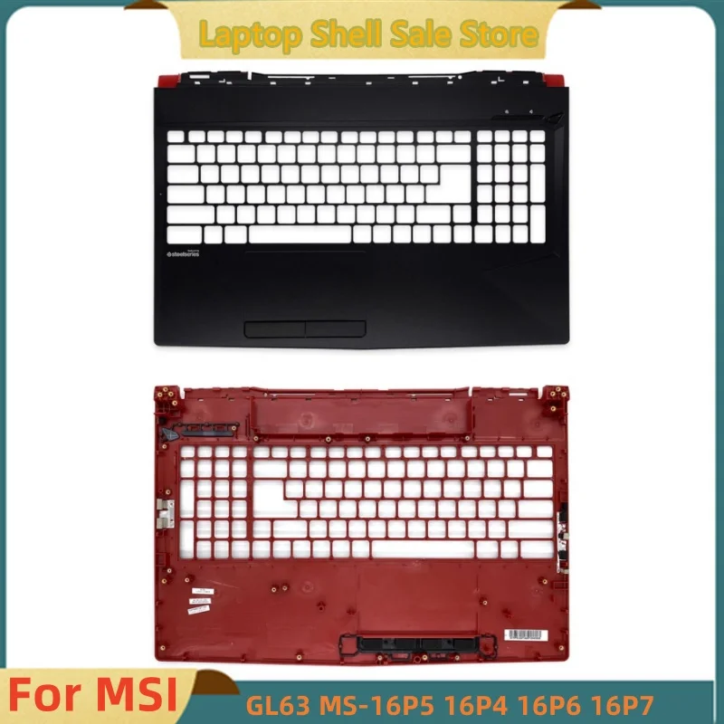 

New New For MSI GP63 GP63VR GL63 MS-16P4 MS-16P5 Laptop Upper Case Palmrest Cover