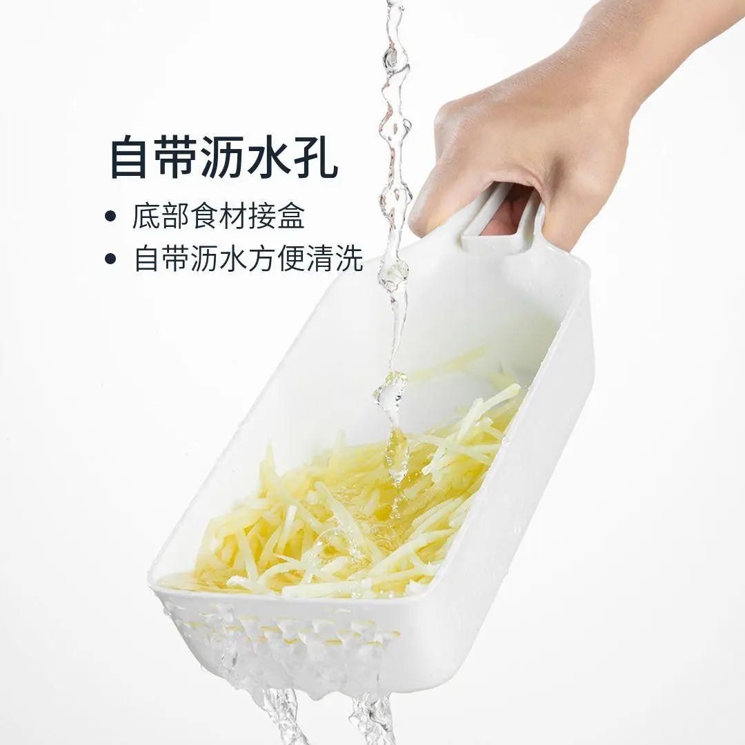 Youpin Huohou многофункциональная фоторезак для картофеля, терка для моркови, стальное лезвие, кухонный инструмент
