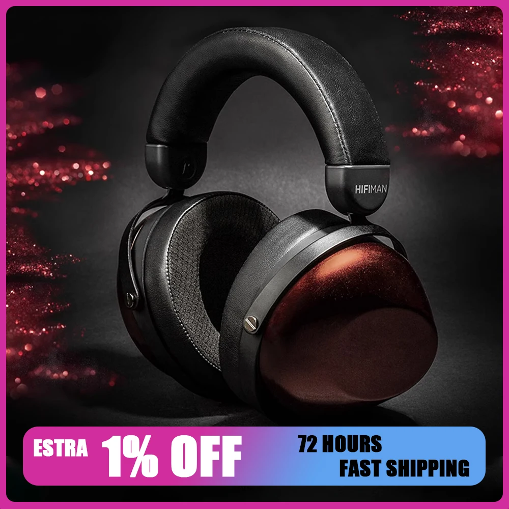 HIFIMAN HE-R9 Динамические накладные наушники с закрытой спиной и топологической диафрагмой, проводная/беспроводная версия HIFIMAN HE-R9 Динамические накладные наушники с закрытой спиной и топологической диафрагмой, проводная/беспроводная версия