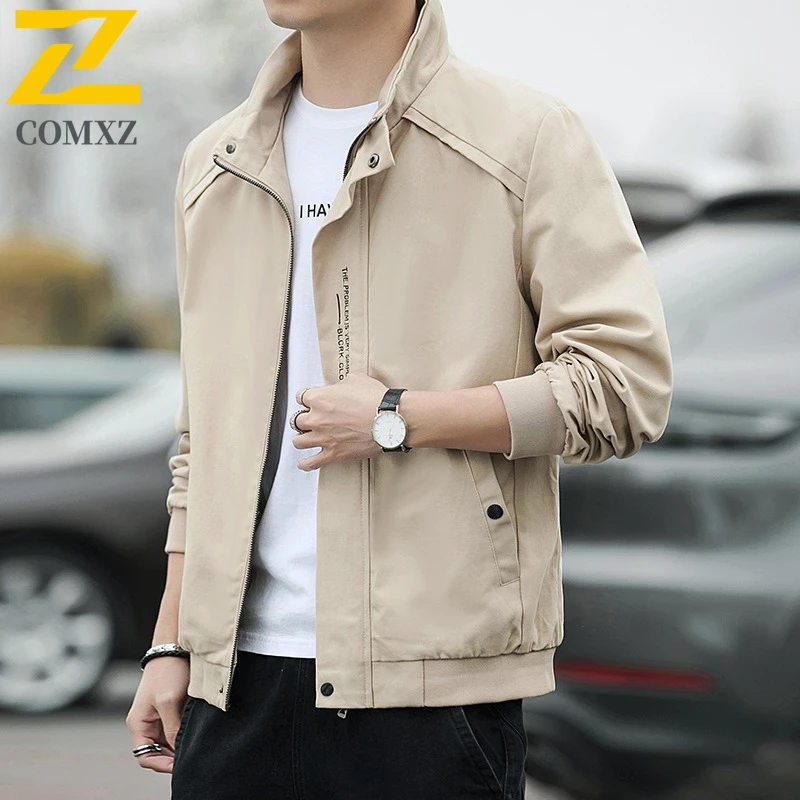 Casaco parka masculino bordado negócios casual luz luxo escritório golfe velo jaqueta inverno à prova de vento ao ar livre viagem estofamento casaco