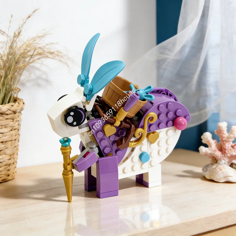 

141pcs MOC Dreamzzz Izzie S Long Eared Squirrel Model Building Blocks Architecture Education Toy Christmas Gifts Idea Brick