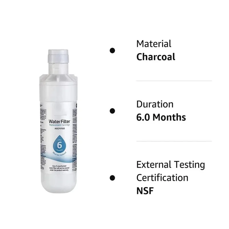 1 قطعة ل LG Lt1000P منقي المياه المنزلية الكربون المنشط التناضح العكسي الثلاجة استبدال فلتر الجليد والماء