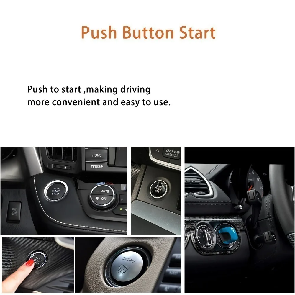 혼다 어코드 2009-2012 자동 실행 키리스 엔트리(리모트 스타터 또는 모바일 장치 사용) 엔진 시동/정지, 패널 없이 배선 절단 없음