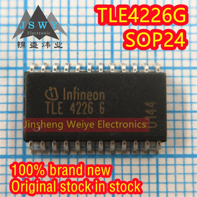 

(3/20pieces) TLE4226G TLE42266 SOP24 car engine computer board chip 100% new original electronics