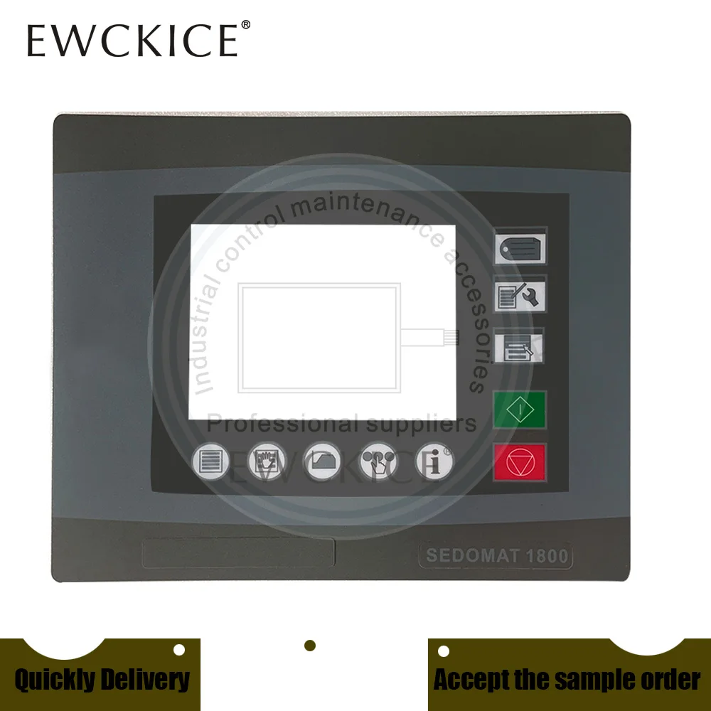 새로운 SEDOMAT 1800 HMI PLC 터치 스크린 패널 멤브레인 터치스크린 및 필름