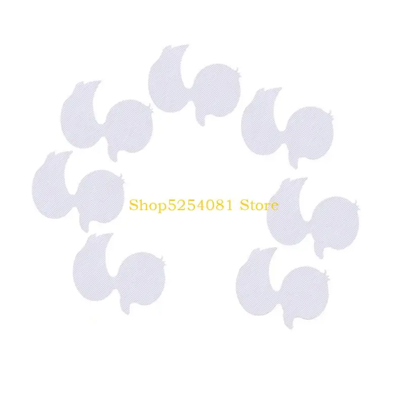 Axyc 12pcs ملصقات حوض الاستحمام غير الانزلاق كرارتون بطة لاصق الأطفال المضاد للانزلاق للدش وحوض الاستحمام مع حمام مكشفية #3