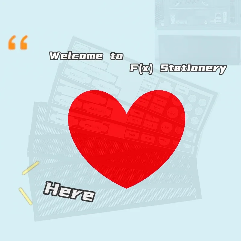 

3 шт. универсальные пылезащитные фильтры из ПВХ для самостоятельной установки на заднюю панель компьютерного корпуса I/O-F(x)