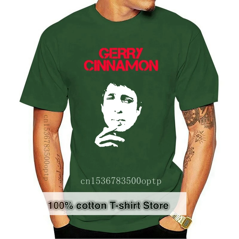 New Gerry Cinnamon T Shirt Inspired Gig Erratic Cinematic Scottish Singer Canter Superior Quality Tee Shirt