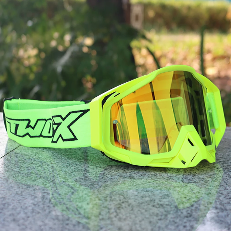 Two-X High Quality Motocross Goggles Glasses MX Off Road Masque Helmets Goggles Ski Sport Gafas for Motorcycle Dirt