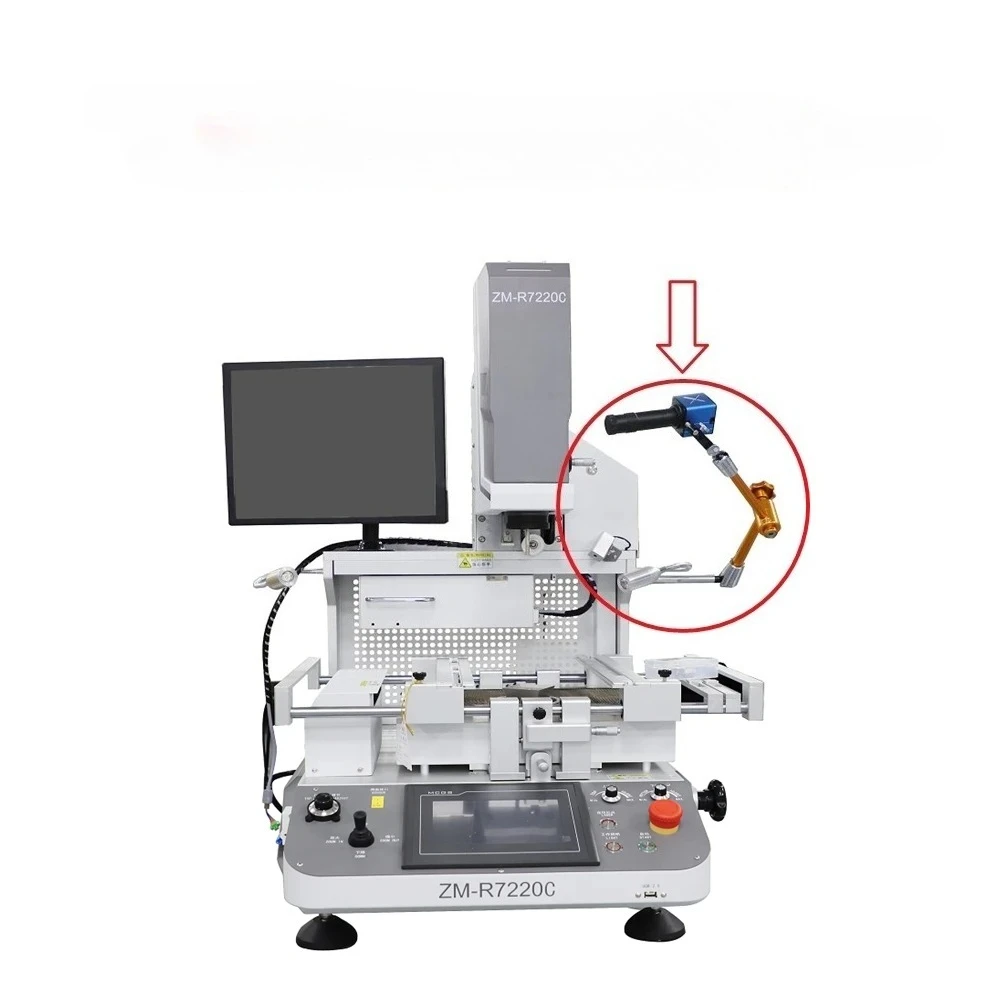 Optical Alignment Rework Machine 5300W ZM-R7220 Soldering Station PCB Repair Chip Rebalancing Tool for Electronics