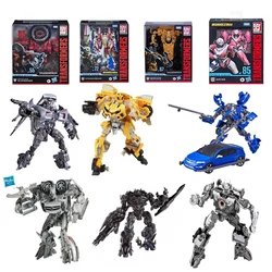 Takara tomia Hasbro transformatory z serii studyjnej plaga fale dźwiękowe Hot Rod Arcee Starscream Megatron Bumblebee zbierający zabawki