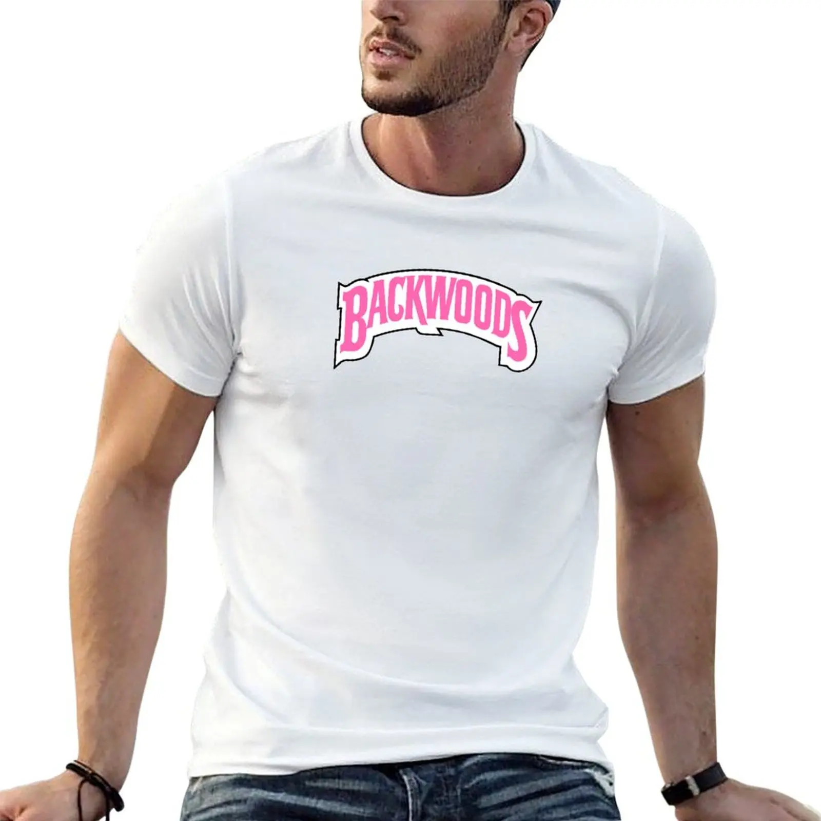 

Backwoods pink T-Shirt t shirts designer g man t shirts for men T-Shirt
