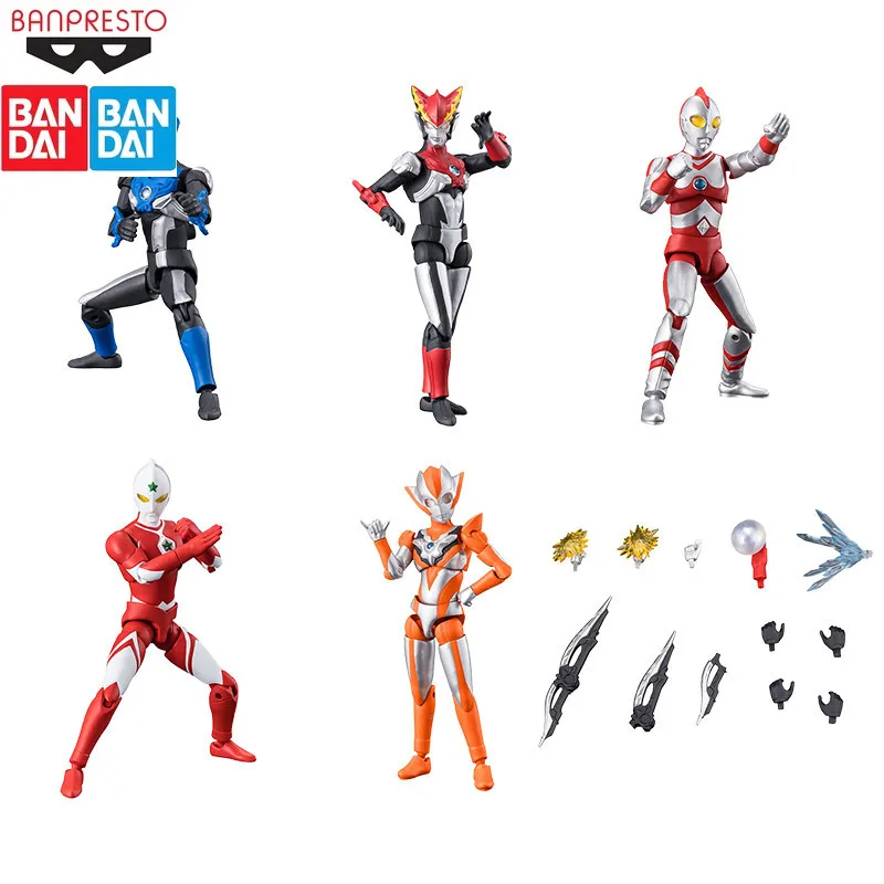 

In Stock BANDAI Original Ultraman Food Play Super Moving Α12 Jonia Sgricho Eddy Can Play Figure Model Collection Holiday Gifts