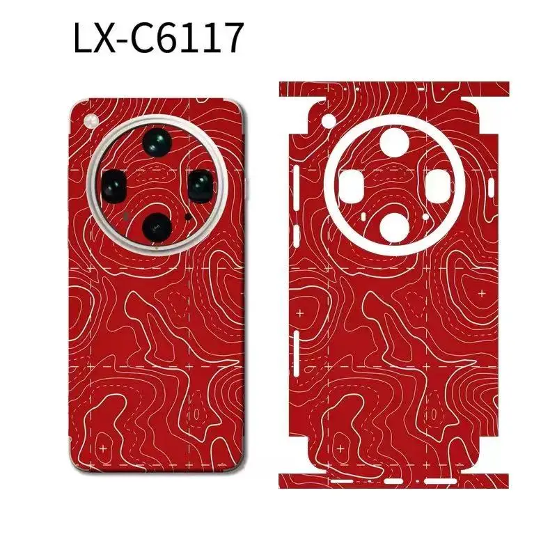 ملصق الجلد ل ممن لهم البحث X9/X8PRO /X8 /X8S /X7/X7 الترا الشارات الخلفي غطاء الفيلم حامي الشاشة التفاف رقيقة جدا