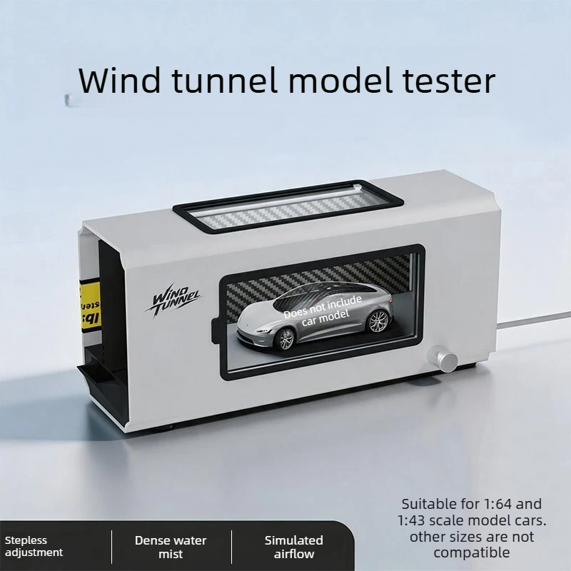 1:64 Scale Wind Tunnel Model Tester Adjustable airflow view 4