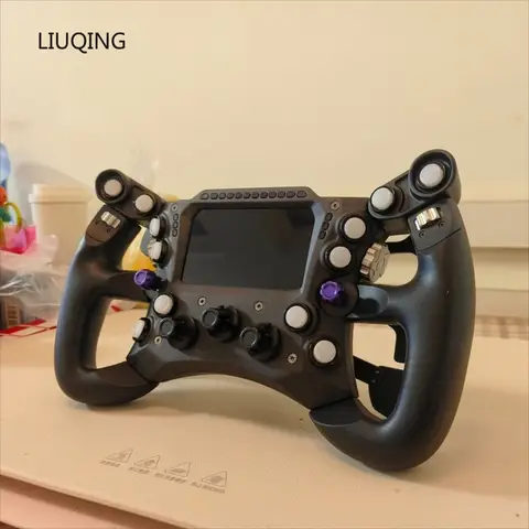 290GP Forged Carbon Fiber Racing Simulator Steering Wheel Force Feedback F1 Paddles Professional Driver Racing Wheel
