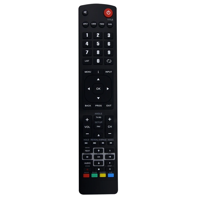 

Remote Control Replacement RM-C3174 For JVC TV LT22C540 LT24C340 LT24C341 LT32C340 LT32C350 LT-42C550 LT-40E710 Black ABS